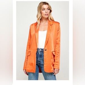 New Ellison Orange Blazer
